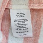 Market & Spruce  Pink and White Striped Top NWT Size XS Petite Pink Tee Stripes Photo 7