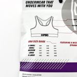 [PSD] Spongebob Squarepants Tie Dye Crazy Racerback Sports Bra NWT Size Large L Yellow Photo 4