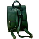 Coach  Bottle Green Leather Weekend Backpack Large Daypack 9943 USA COA Photo 8