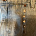 Gracia  Blue Jean Shorts with Studded Detail Photo 3