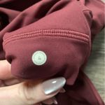 Lululemon  Burgundy High-Waisted Leggings 4 Photo 4