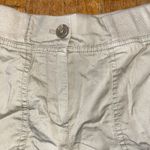 Loft Women's  cotton shorts‎ size 4 Khaki Cuffed 3" Inseam Elastic Waist Photo 1