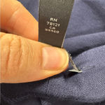 Eileen Fisher  Navy Blue Pull On Trouser Dress Pants Womens PS Career Preppy Photo 5