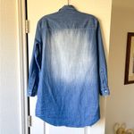 Frank & Eileen  Mary Mini Shirtdress Distressed Vintage Wash Denim XXS EUC Photo 7