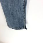 White House | Black Market  Womens Slim Jeans Split Hem Medium Wash Stretch 00R Photo 1