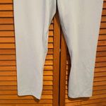 Nike  Women’s One Dri-Fit High Waisted Light Blue Cropped Leggings Sz M NWT Photo 2