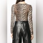 Ganni Leopard Print Bodysuit NWT Photo 15