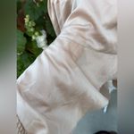 Show Me Your Mumu Champagne Ruffle Midi Dress Luxe Satin Women’s Size Medium Photo 5