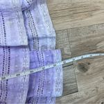 Love Shack Fancy  Natasha Heritage Mini Dress purple size Large Photo 8