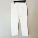 Madewell  Jeans Womens The '90s Straight Crop Raw Hem Title White‎ 32 NEW Photo 5
