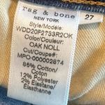 Rag and Bone  Dre Low-Rise Ankle Skinny Jeans Pants Oak Noll Raw Hem Size 27 Womens Photo 10