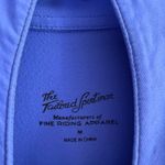 Tailored Sportsman 1/4 Zip Long Sleeve Top Womens Medium Blue Stretch Mesh * Photo 9