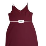 BHLDN  Jones Satin Gown Dress Women's Size 8 Burgundy Formal Wedding Guest Photo 10