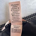 Victoria's Secret Victoria Secret Black Mesh Short Sleeve Top Photo 4