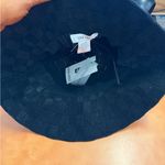 Nine West  Elegant Black Woven Hat Photo 1