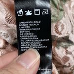 Perceptions New York Dress Women's Medium Two Piece Jacket Pink Floral Lace Photo 5