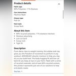 Adidas  Women's HYPERGLAM AEROREADY Training Tank TOP Size Medium Photo 4