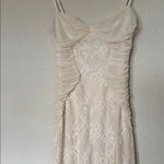 House Of CB House‎ of CB 'Felicia' Vanilla Chiffron & Lace Gown NWOT size S Photo 8
