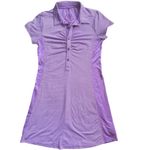 prAna Purple Short Sleeve Performance Kinley Dress Sz XS Photo 1