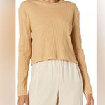 French Connection Women's Tommy Rib Long Sleeve Crop Top - Size Large Photo 0