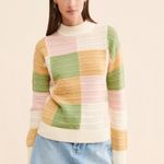 Greylin  Gwen patchwork sweater Photo 4
