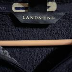 Lands' End Navy Blue Fleece Quarter Zip Pullover Size 1X Photo 1
