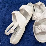 Melissa  Velvet Sandal White Photo 5