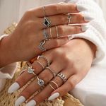 Urban Outfitters 14pc boho ring set  Photo 0