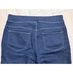 Terra & Sky Womens 0X 14 14W Dark Wash Straight Leg Pull On Denim Jeggings Pants Photo 3