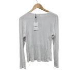 LNA  Alouette‎ Cutout Ribbed Top Size Large Photo 3