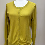 Old Navy Lime Green Button-Up Cardigan Photo 0