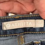 Athleta Blue Skinny Mid Rise Jeans Size 2T Photo 5