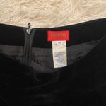 Vintage 80s Black Velour Mini Skirt 🖤 Size 8 Photo 3