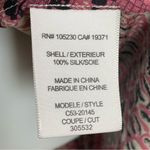 Joie  Silk Tank‎ Top Racerback Pink Women Small Snakeskin Animal Print Sleeveless Photo 5