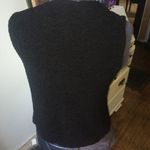 Chico's Chico’s 0 black crushed/ruched vest Photo 1