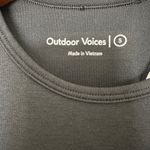 Outdoor Voices Sports Bra Crop Top Black Size Small Athletic Yoga Gym Photo 1