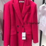 ZARA Blogger's Fav| NWT Buttoned Blazer Dress Photo 6