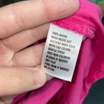 Crown & Ivy Pink Tie Back, Open Back Blouse- Large Photo 4