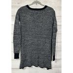 Anthropologie Ruby Moon Women's Sweater Black White‎ Pullover Long Sleeve Crew Neck Size Small Photo 1