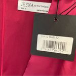 Mac Duggal Ieena for  Women’s Plunging Neck Flare Sleeve Dress Raspberry Sz 12 Photo 3