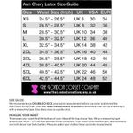 Ann Chery Colombia Latex Hook and Eye Shapewear Corset in Black, Size 38 Black Photo 5