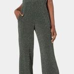 Nordstrom Glitter Knit Halter Wide Leg Jumpsuit Donna Morgan Photo 0