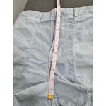 American Eagle  OUTFITTERS Light Blue Cargo Pockets Frayed Hem  Shorts Size 14 Photo 7