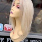 Full lace blonde 613 Layers medium length 2020 Wig Photo 5