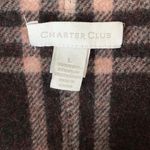 Charter Club Reversible Black Plaid & Red Wool Blend Button Front Jacket by L Photo 7