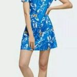 Adidas NWT  X FARM RIO PRINT DRESS Blue Photo 0