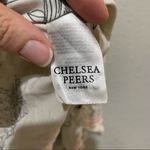 Chelsea Peers White Astrology Print Button Sleep Shirt Womens S Satin Buttons Photo 5