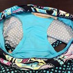 Athleta Paisley Blue Polka Dot Swim Shorts Photo 4