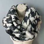 DKNY Monochrome Patterned Scarf Photo 0