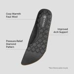 Vivaia Madeline Pro Black Wool Knit OTK Water RPT Block Heel Sock Boots 9 Photo 10